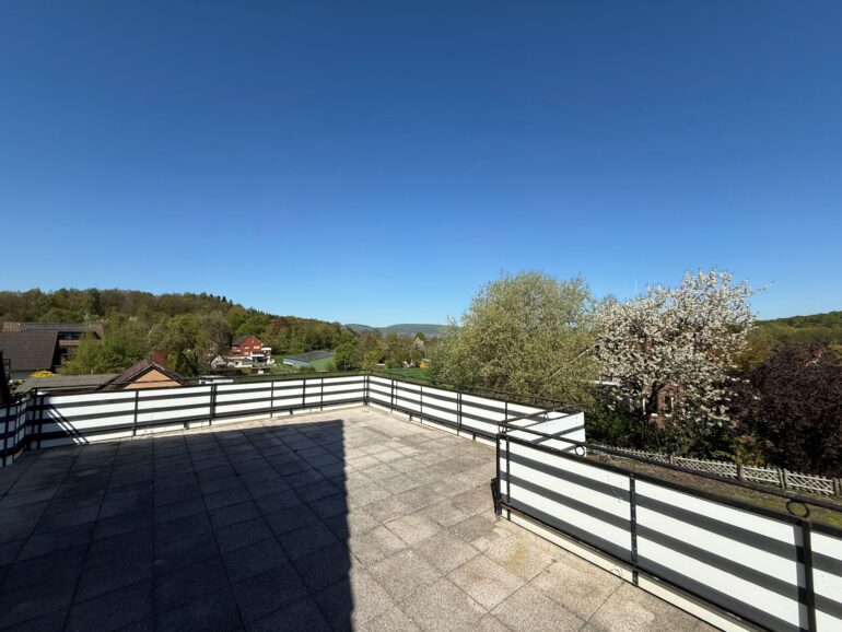 Blick von der Terasse OG